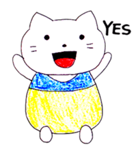 bird and cat sticker #1123480