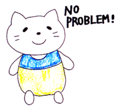 bird and cat sticker #1123483