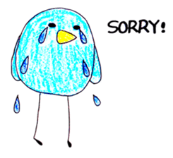 bird and cat sticker #1123484