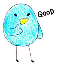 bird and cat sticker #1123485