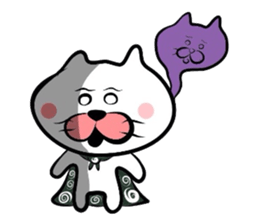 Furoshiki nyanko Matsukichi3 sticker #1123631