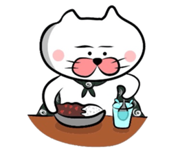 Furoshiki nyanko Matsukichi3 sticker #1123633