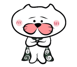Furoshiki nyanko Matsukichi3 sticker #1123637