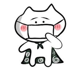 Furoshiki nyanko Matsukichi3 sticker #1123642