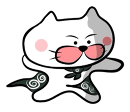 Furoshiki nyanko Matsukichi3 sticker #1123646