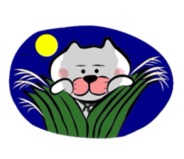 Furoshiki nyanko Matsukichi3 sticker #1123650