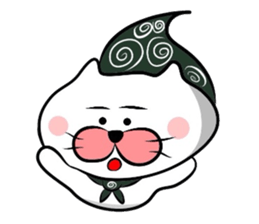 Furoshiki nyanko Matsukichi3 sticker #1123654