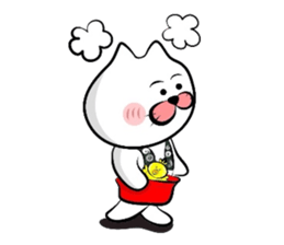 Furoshiki nyanko Matsukichi3 sticker #1123657