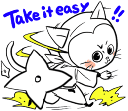Iga Ninja cat Kotaro sticker #1124647