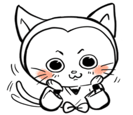 Iga Ninja cat Kotaro sticker #1124650