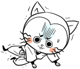 Iga Ninja cat Kotaro sticker #1124661
