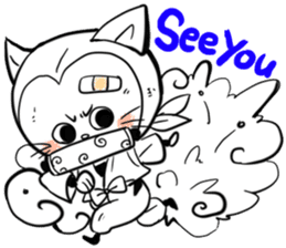 Iga Ninja cat Kotaro sticker #1124662