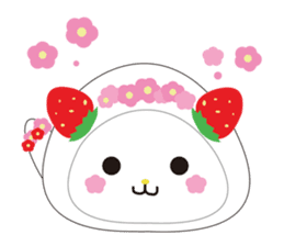 Daifuku cat sticker #1125146