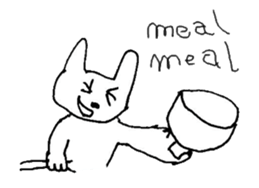 The interlude of the cat named RIN XX/EV sticker #1125466