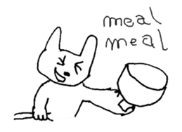 The interlude of the cat named RIN XX/EV sticker #1125466