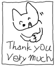 The interlude of the cat named RIN XX/EV sticker #1125470