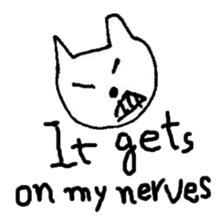 The interlude of the cat named RIN XX/EV sticker #1125474