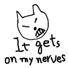 The interlude of the cat named RIN XX/EV sticker #1125474