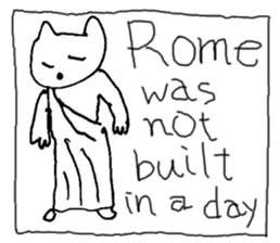 The interlude of the cat named RIN XX/EV sticker #1125476