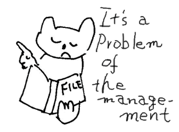 The interlude of the cat named RIN XX/EV sticker #1125484