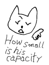 The interlude of the cat named RIN XX/EV sticker #1125490