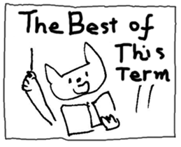 The interlude of the cat named RIN XX/EV sticker #1125497