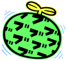 Creature of onomatopoeic space sticker #1125870