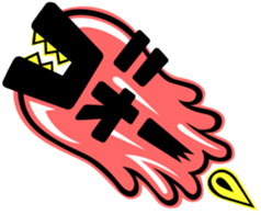 Creature of onomatopoeic space sticker #1125900