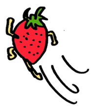 Strawberry uncle sticker #1125990