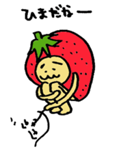 Strawberry uncle sticker #1126002