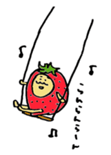 Strawberry uncle sticker #1126011