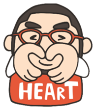 Higemeganekun sticker #1126146