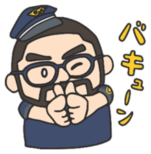 Higemeganekun sticker #1126154