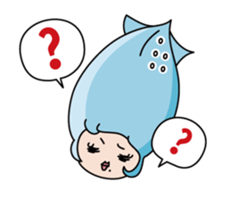 Toyama-ben Sticker "Kitokito Family" sticker #1126244