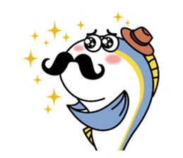 Toyama-ben Sticker "Kitokito Family" sticker #1126251