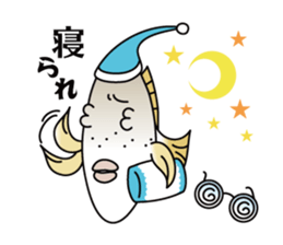 Toyama-ben Sticker "Kitokito Family" sticker #1126255