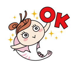 Toyama-ben Sticker "Kitokito Family" sticker #1126256