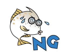 Toyama-ben Sticker "Kitokito Family" sticker #1126257