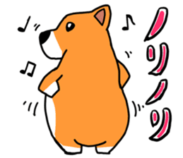 Corgi Sticker(part2,winter) sticker #1126871