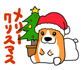 Corgi Sticker(part2,winter) sticker #1126876