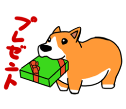 Corgi Sticker(part2,winter) sticker #1126879