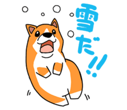 Corgi Sticker(part2,winter) sticker #1126881