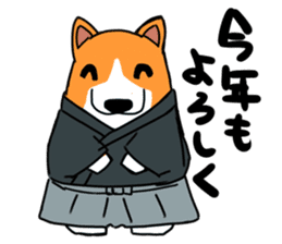 Corgi Sticker(part2,winter) sticker #1126895