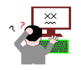 A useless office worker sticker #1126907