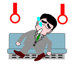 A useless office worker sticker #1126925