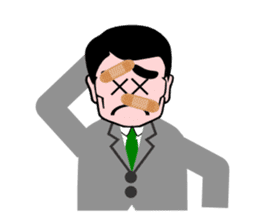 A useless office worker sticker #1126933