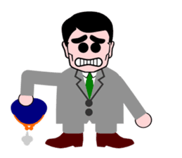 A useless office worker sticker #1126937