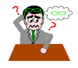 A useless office worker sticker #1126943