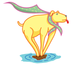 Cream sticker #1126950