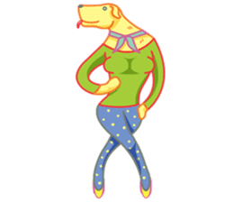 Cream sticker #1126962